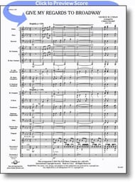 Give My Regards to Broadway Concert Band sheet music cover Thumbnail